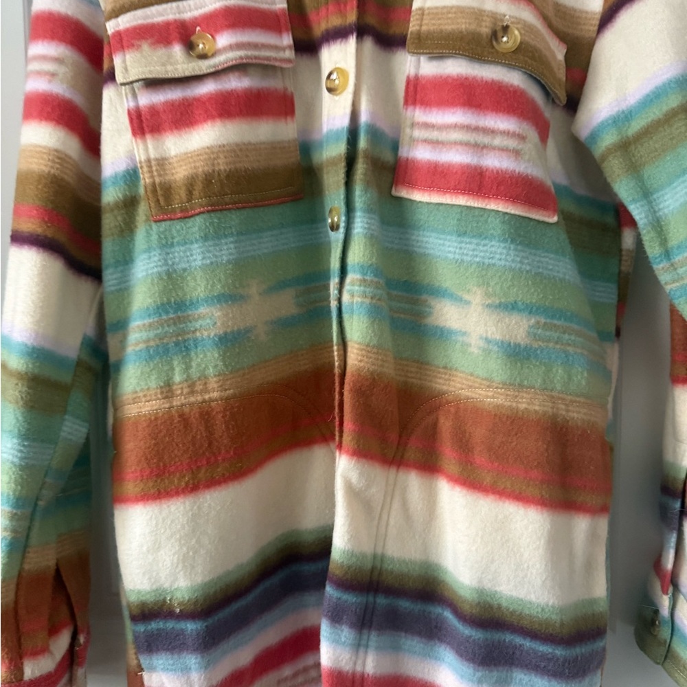 O'Neill Multicolor Striped Jacket - Picture 2 of 5